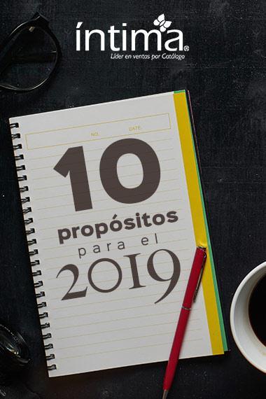 Propósitos para empezar el 2019